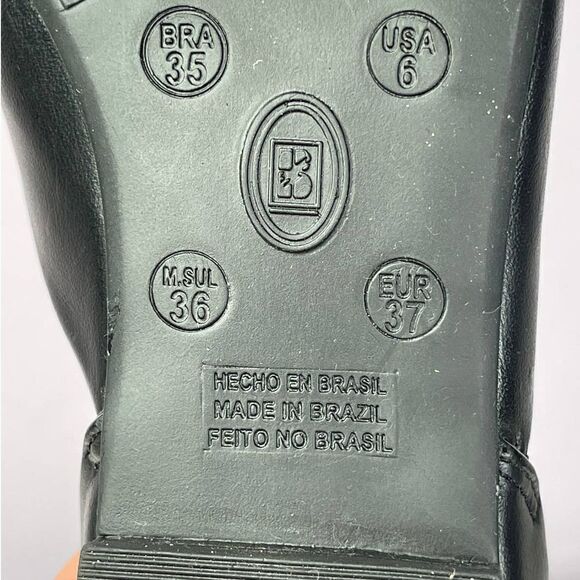 Bottero Botmariana Black Round Toe Flats Size 6 - Picture 9 of 11